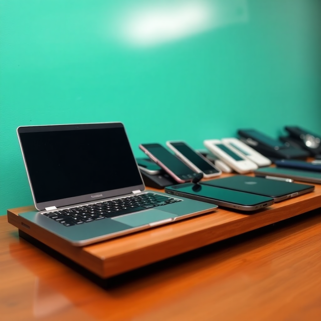 SSD e strumenti su banco