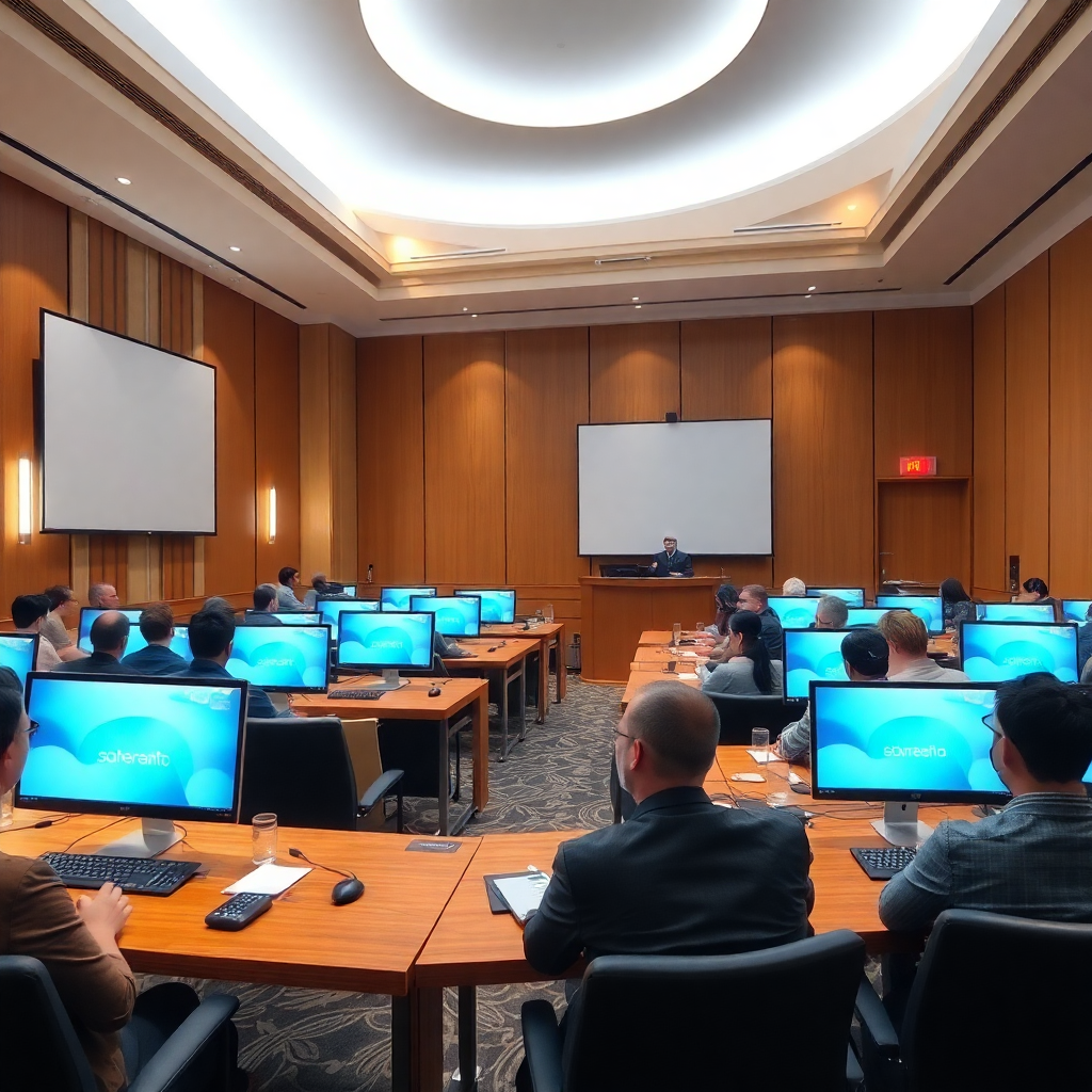 Proiettore e monitor professionali per conferenze e fiere